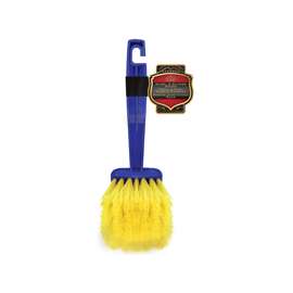 SM Arnold SELECT 25-610 Wheel and Bumper Brush, 9-1/2 in OAL, 2 in L Trim, Sure-Grip Handle