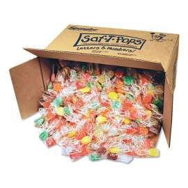 Saf-T-Pops, Assorted Flavors, Individually Wrapped, Bulk 25lb Box, 1000/Carton
