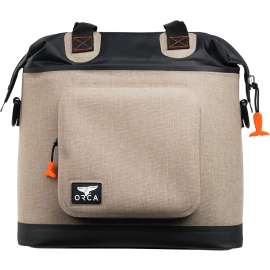 ORCA Walker Series WTOTA Tote Cooler, 15 in L, 9-1/2 in W, 50 lb Capacity, Tan, 24 hr Ice Retention