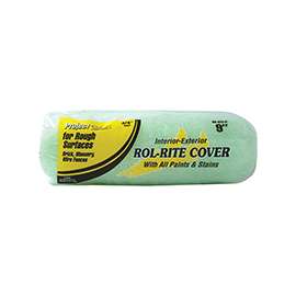 Linzer D975 Paint Roller Cover, 3/4 in Thick Nap, Polyester Cover