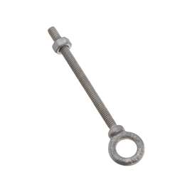 National Hardware N245-118 Eye Bolt, 5/16-18 Thread, 4-1/8 in L Thread, 5/8 in ID x 1-1/8 in OD Dia Eye