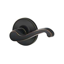 Schlage LaSalle J170LAS716RH Dummy Lever, Aged Bronze