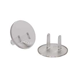 Eaton Cooper Wiring BP29CL-SP Safety Outlet Cap, Thermoplastic, Clear