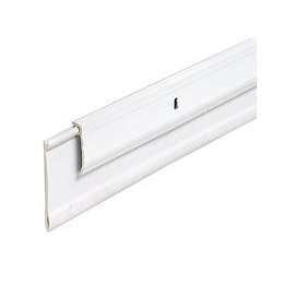 M-D 05769 Door Sweep, 36 in L, 1/4 in W, Aluminum Flange