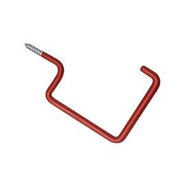Crawford SS17-25 Storage Hook, 50 lb Weight Capacity, Screw Mounting, Steel