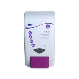 North American Paper HVY2LDP Cleanser Dispenser, 2 L Capacity, Manual Operation Modes, Wall Mounting, White