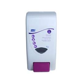 North American Paper HVY4LDR Cleanser Dispenser, 4 L Capacity, Manual Operation Modes, Wall Mounting, White