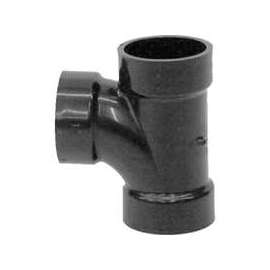 GENOVA 800 Series 81120 Sanitary Tee, 2 in Hub Run Connection, 2 in Hub Branch Connection