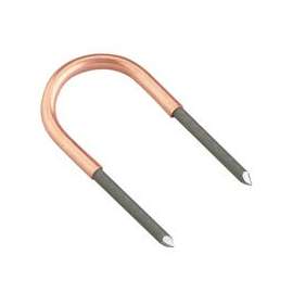 DAHL 9170 U-Clip, 1/2 in Opening, Copper