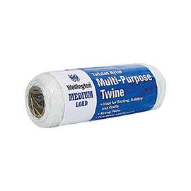 Wellington Puritan 10459 Seine Twine, 575 ft L, #9 Dia, White