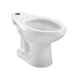 American Standard Madera 3043.001.020 Toilet Bowl, Elongated, 1.28 gpf, Vitreous China, White