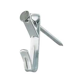 OOK 50053 Conventional Hook, 30 lb Weight Capacity, Steel, Zinc