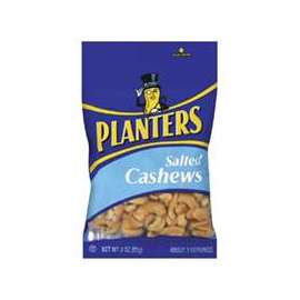 Planters 422465 Cashew, 3 oz Bag