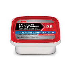 3M PPP-KIT Spackling Patch Plus Primer Kit, 8 oz Tub