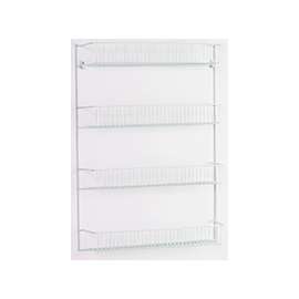 ClosetMaid 8033 Wall Rack, Steel, White