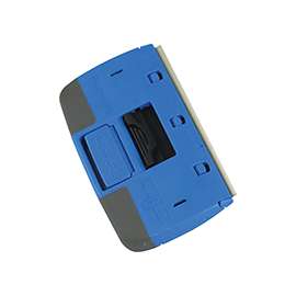 Professional Unger 970260 Scraper, 4 in L Blade, Rubber Handle