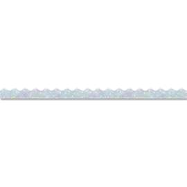Terrific Trimmers Sparkle Border, 2 1/4" x 39" Panels, Silver, 10/Set