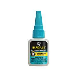 DAP 00155 Adhesive, Clear, 0.85 oz Bottle