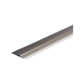 M-D 25718 Door Sweep, 48 in L, 2-1/4 in W, Aluminum Flange
