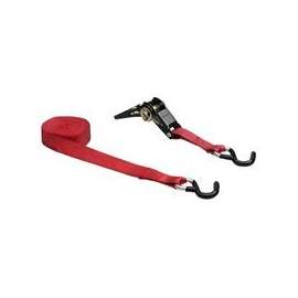 Crawford 6314 Tie-Down, 900 lb Weight Capacity, 14 ft L, Steel End Fitting, Monsanto Nylon