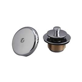 Plumb Pak PP826-81PC Roller Ball Trim Kit, Polished Chrome, For 1-3/8 in, 1-1/2 in Bath Drains