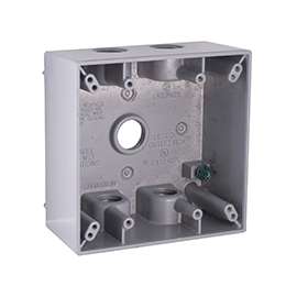 HUBBELL 5337-0 Box, Aluminum