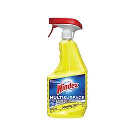 Windex 70251 Disinfectant, Multi-Surface Cleaner, Yellow, 23 oz Spray Bottle