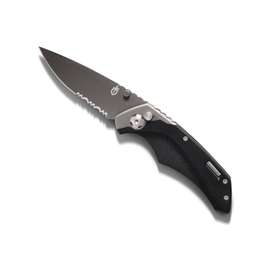 GERBER 31-002269 Opening Knife, 3 in L Blade, 1-Blade, Black Handle
