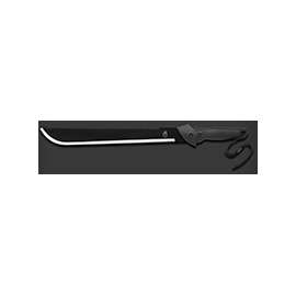 GERBER 31-000758 Lightweight Gator Machete with Nylon Sheath, 18 in L Blade, Gator Grip HCS Handle