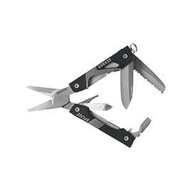 GERBER Splice 31-000013N Pocket Tool, 4 in L Open, Black Handle
