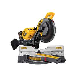 DeWALT FLEXVOLT DHS790AT2 Miter Saw, 2 x 14 in 45 deg, 2 x 14 in at 90 deg Cutting, 12 in Dia Blade