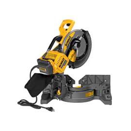 DeWALT FLEXVOLT DHS716AB Cordless Miter Saw, 2 x 8 in 45 deg, 2 x 8 in at 90 deg Cutting, 12 in Dia Blade