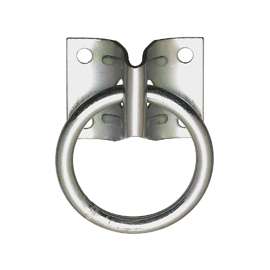 National Hardware 2060BC Series N220-616 Hitch Ring, 400 lb Weight Capacity, Steel, Zinc