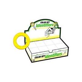 HY-KO KB131-200 Multi-Colored, Pushbutton Key Identifier