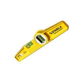 STABILA 25100 Torpedo Level, Level/Block/Mono/Plumb Vial, 2-Vial, 10 in L