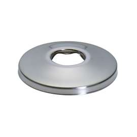 Keeney K91BN Shallow Bath Flange, 1/2 in IPS, Metal, Brushed Nickel