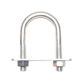 ProSource U-Bolt, Steel, Zinc Plated, 1-3/8 In Inside, 2-1/4 In L X 2-3/4 In W
