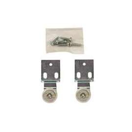 Prime-Line N 6517 Roller Assembly, 3/4 in Dia Roller, Side Mounting, Steel, Silver