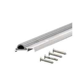 M-D 08243 Mini Threshold, 36 in L, 1-3/8 in W, Aluminum