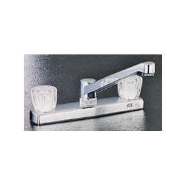 Boston Harbor Non-Metallic Kitchen Faucet, 1.8 Gpm At 60 Psi, 2 Handle, 9.06 In L X 10.08 In W, Chrome