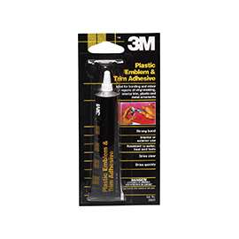 3M 03601 Emblem and Trim Adhesive, 1 oz Tube