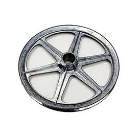 Dial Manufacturing 6336 Blower Pulley, 12 in OD, 3/4 in Dia Bore, Zinc