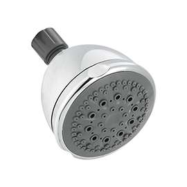 Peerless 76574 Shower Head, 1/2 in IPS, ABS, Chrome
