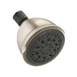 Peerless 76574SN Shower Head, 1/2 in IPS, ABS, Brushed Nickel