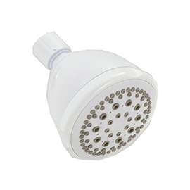 Peerless 76574WH Shower Head, 1/2 in IPS, ABS