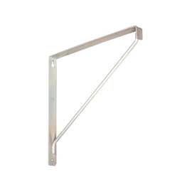 National Hardware 207BC Series N234-401 Shelf Bracket, 150 lb Weight Capacity, 1 in Thick, Steel