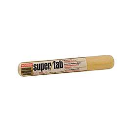 WOOSTER R240-18 Paint Roller Cover, Oil, Water-Based Paint, 1/2 in Thick Nap, Fabric Cover, Golden Yellow