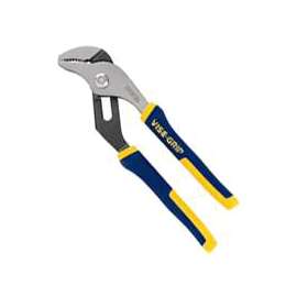 IRWIN 2078508 Groove Joint Plier, Chromium Steel Jaw, 8 in OAL, Blue/Yellow Handle