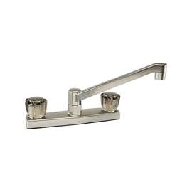 Boston Harbor Non-Metallic Kitchen Faucet, 1.8 Gpm At 60 Psi, 8 In Center Distance, 2 Handle, 5.12 In L