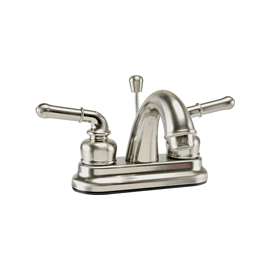 Boston Harbor Non-Metallic Lavatory Faucet, 1.2 Gpm At 60 Psi, 4 In Center Distance, 2 Handle, 6.5 In L